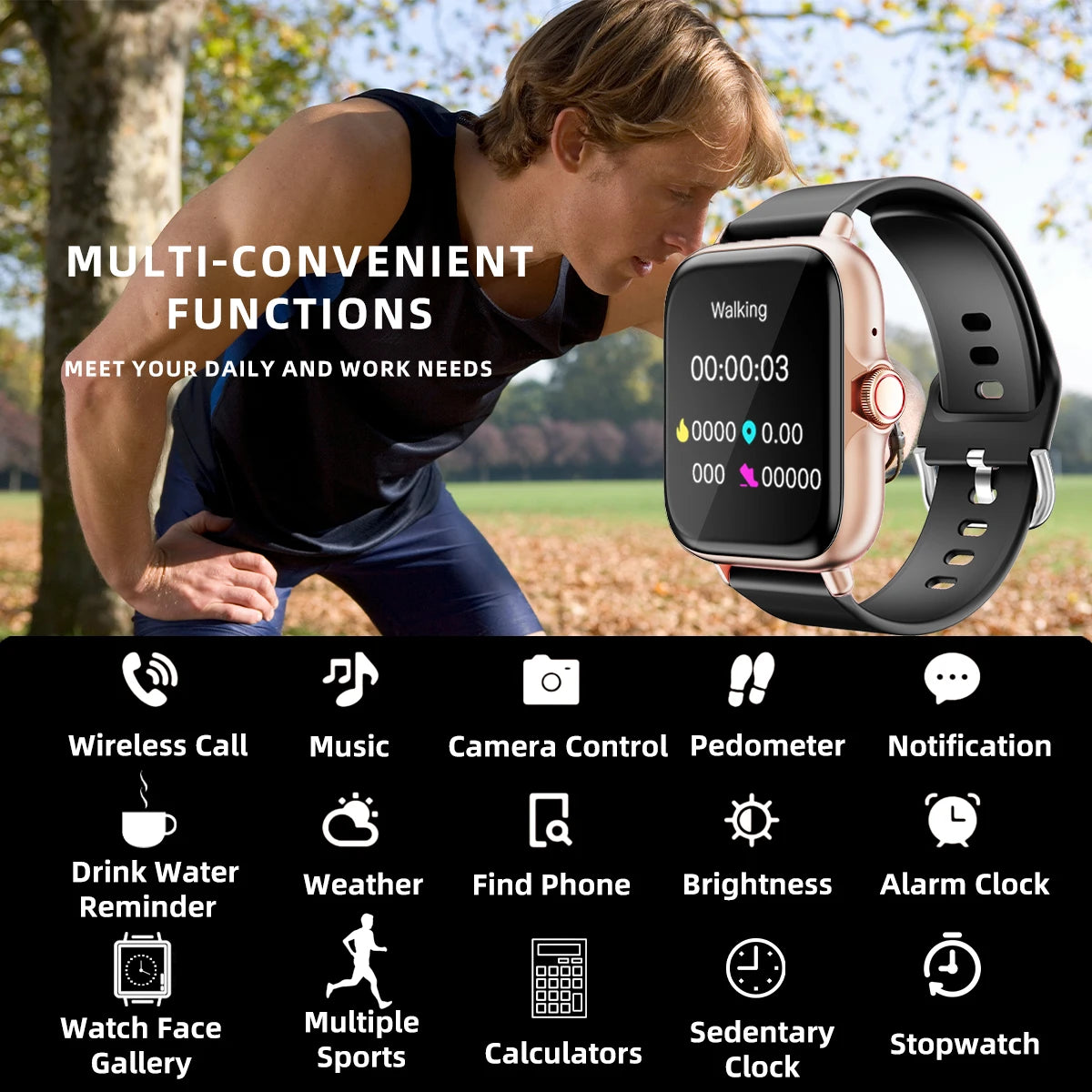 Smartwatch Android & Ios Tech