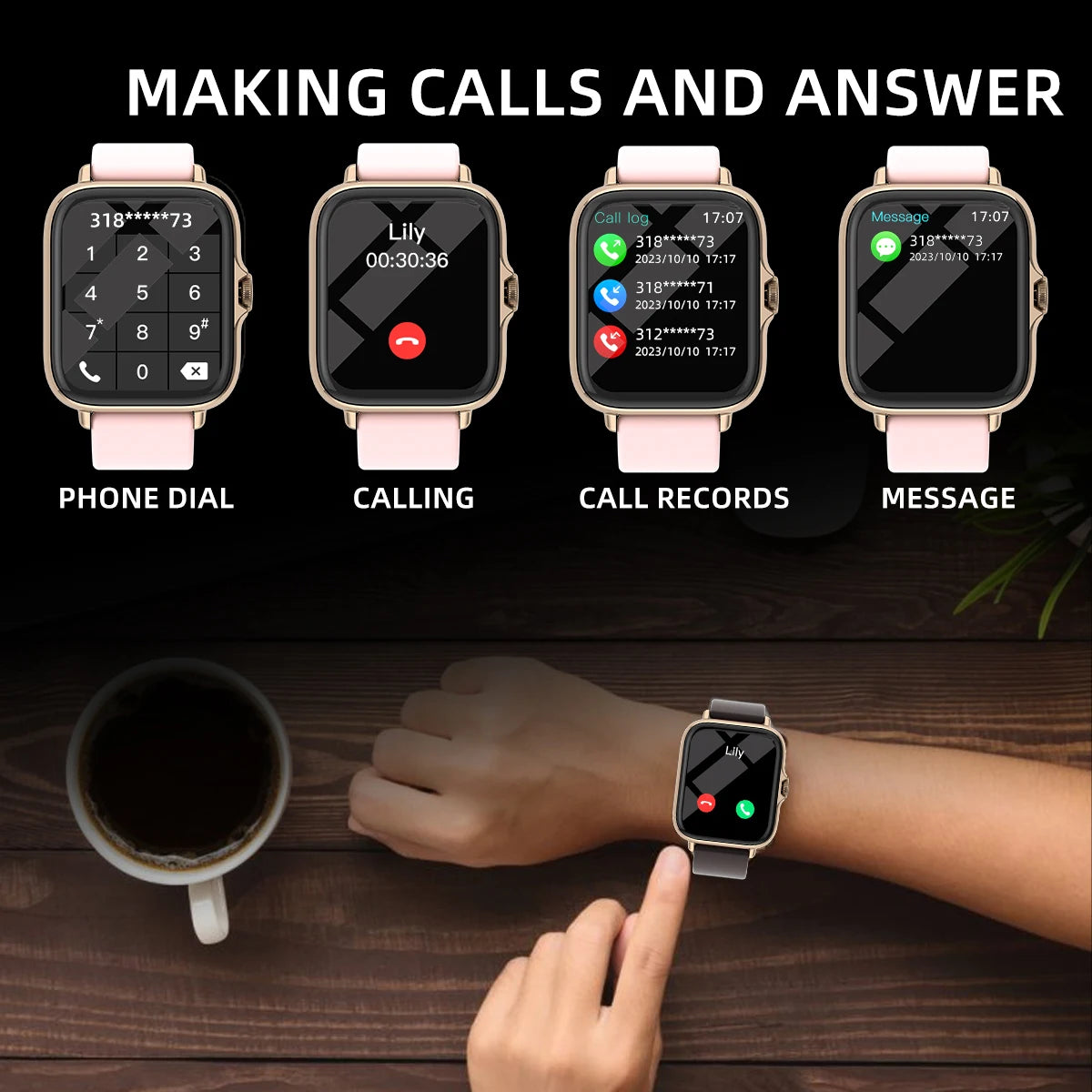 Smartwatch Android & Ios Tech