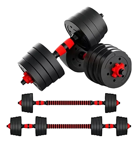 Kit 2 Mancuernas unibles de 15KG