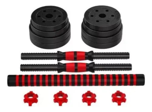 Kit 2 Mancuernas unibles de 15KG